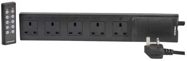 PRO ELEC - Síntiús Cumhachta 5-Soc le Cianrialtán, Dubh, 1m