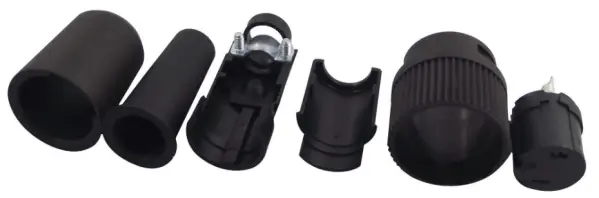 BINDER Free Socket, 2-Way, Nylon, 678 Series