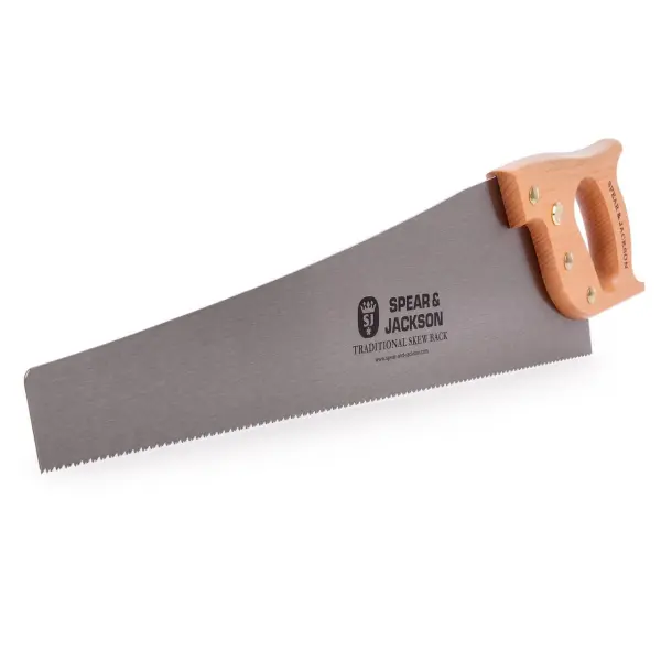 Spear & Jackson Sierra Tradicional 9500R con Dorso Inclinado, 550mm