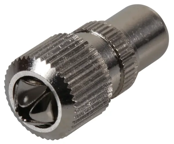 Pro Signal UK Metal TV Coax Plug, Pack of 10