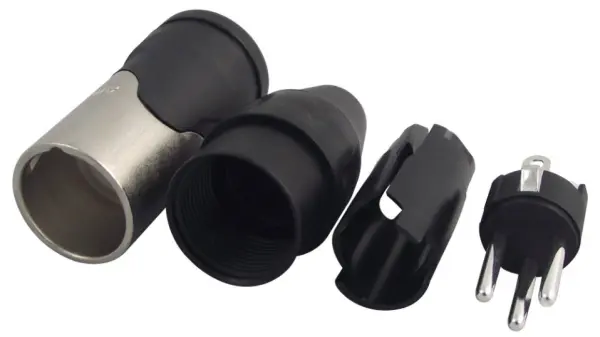 Amphenol AX Series Plug XLR, Nicil, 3-Bhealach