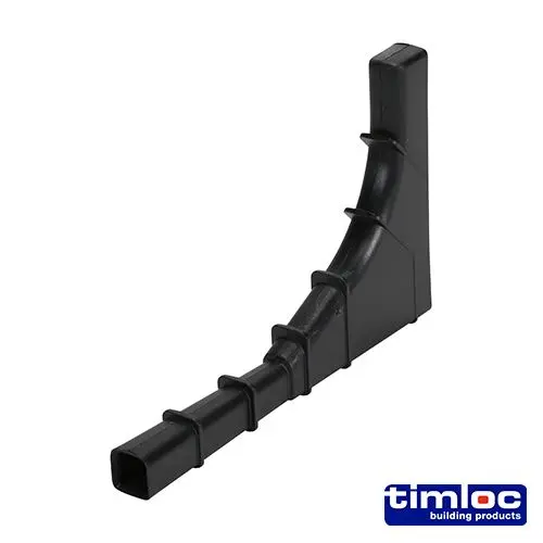 Timco Timloc Invisiweep Wandablauf Schwarz IW50BL (Größe 65 x 10 x 102 - 50 Stk