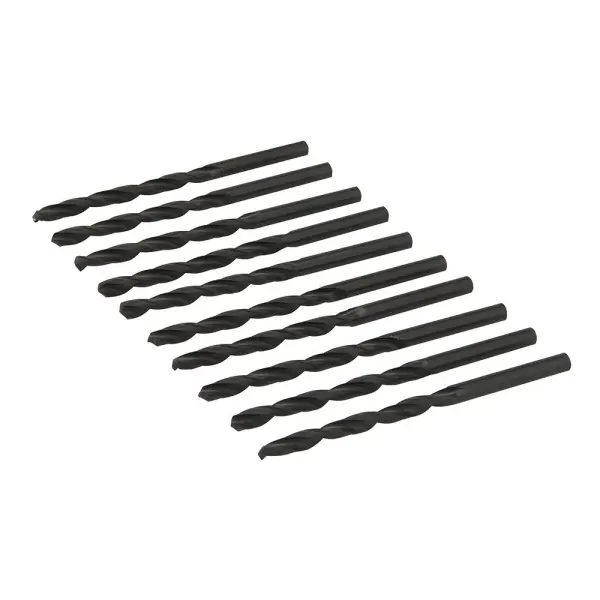 Silverline Metric HSS-R Jobber Drill Bits 10pk, 4.5mm