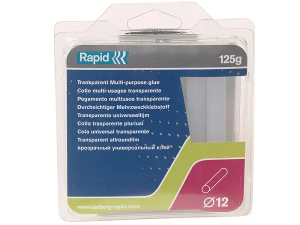 Rapid Stick Colla a Caldo Bianca, 12 x 94mm (13 Sticks)