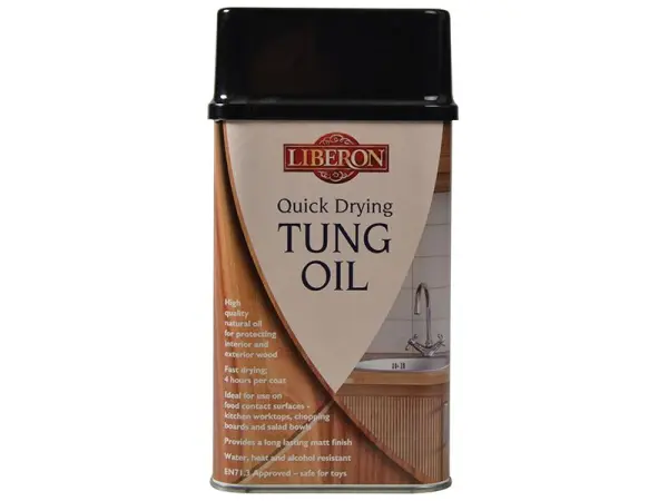 Liberon Quick Drying Tung Oil, 500ml