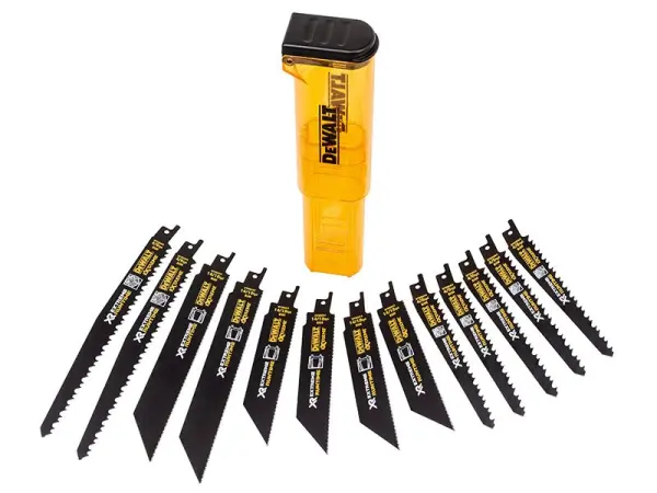 DEWALT DT99550 XR Reciprocating Saw Blade Set, 13-Piece, Bi-Metal