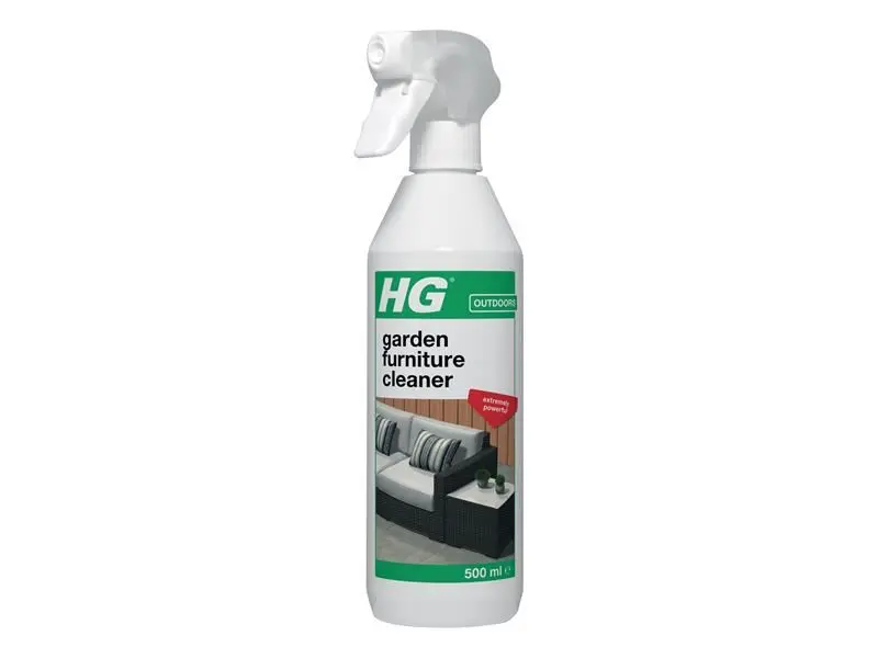 HG Garden Furniture Cleaner 500ml - For Plastic, Metal & More