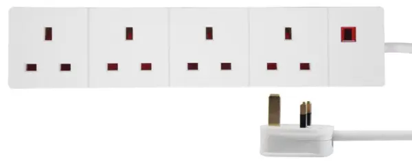 PRO ELEC - Sreang Síneadh 4 Ghabháil le Neon, 7.5m, Bán