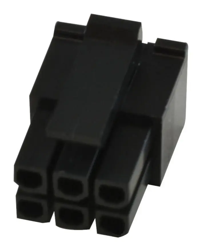 MOLEX Conector de Crimp 6 Vias, Passo de 3mm