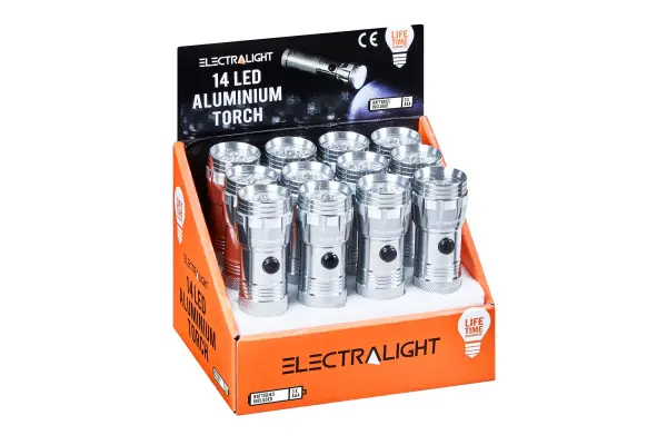 Blue Spot Tools Electralight 70 Lumen 14 LED Taschenlampe mit Batterien