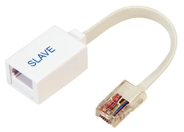 HiLo BTソケット to RJ45プラグ ラインアダプタ ユニット (スレーブ) 100mm