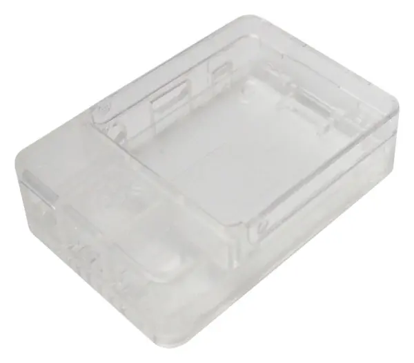 MULTICOMP Caja para Raspberry Pi y HAT, ABS Transparente