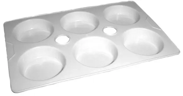 MAJOR BRUSHES - Pailéid Peann Líníochta 6-Lochán, In-Stackáilte, 230x150mm