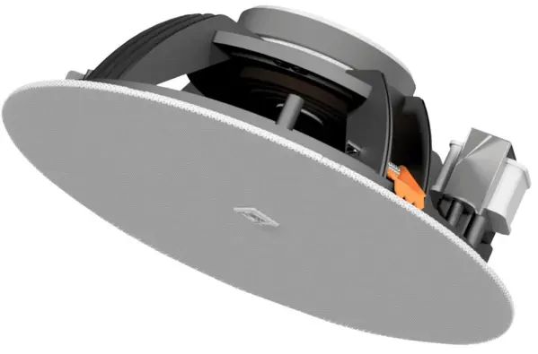 AUDAC CENA8 12W 100V Line Ceiling Speaker, White, 8 inch