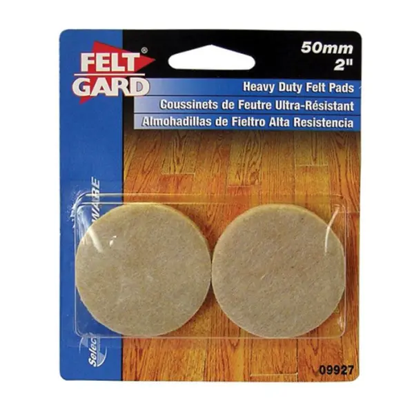 Feltgard Round Felt Pads 50mm 4 Pack