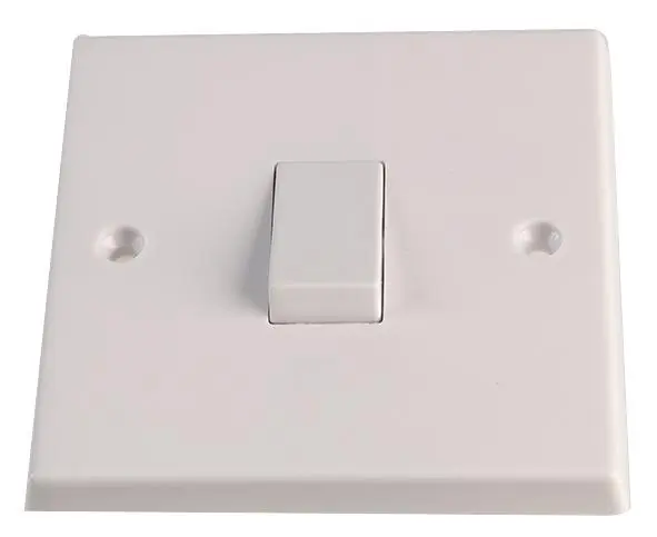 VOLEX ACCESSORIES - 1-fach 1-Wege 10AX Schalter, Weiß