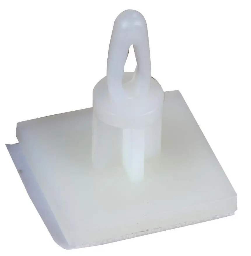 DURATOOL 테이프 베이스 PCB 서포트, 나일론 6.6, 9.5mm, 50개입