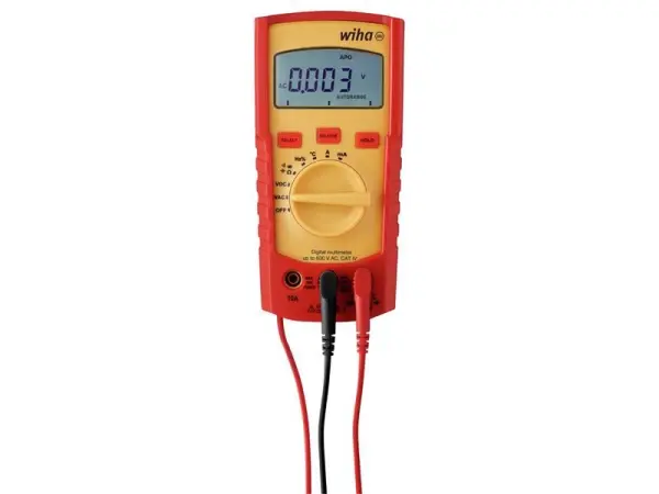 Wiha Digital Multimeter 600V AC, CAT IV Safety Rated