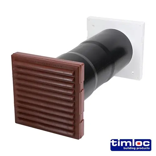Timco - Set Vallouver Timloc Aero Core dengan Baffle - Coklat - ACV7BR (Saiz 12