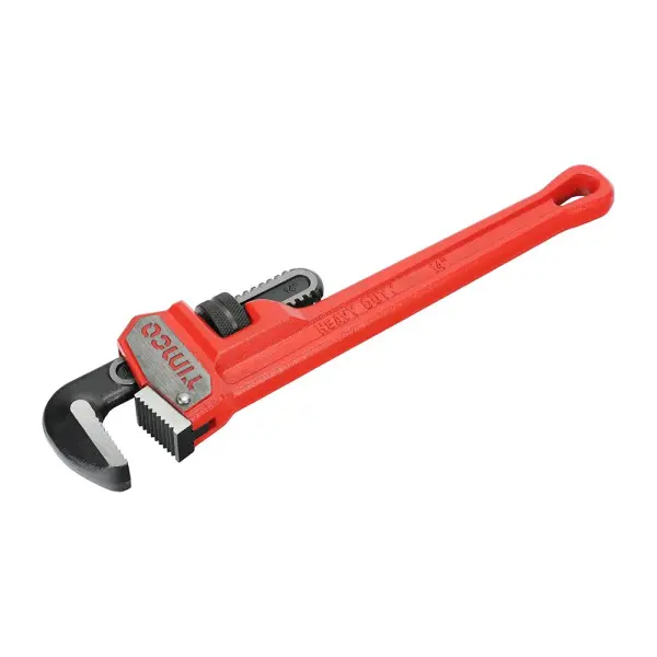 Timco 14-Inch Pipe Wrench, Chrome Vanadium Steel