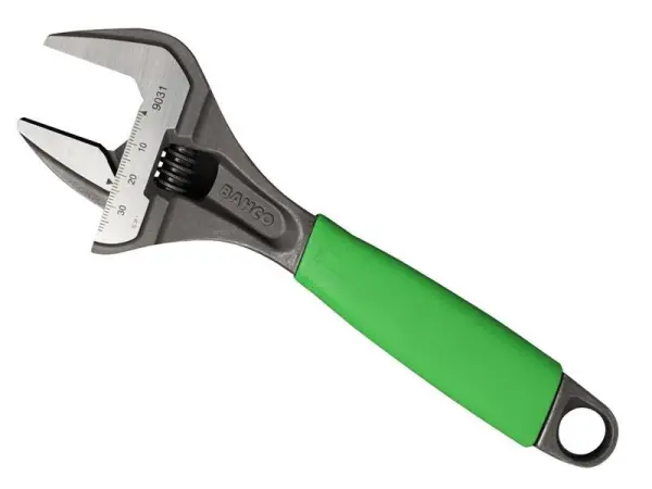 Bahco 9031 ERGO™ Adjustable Wrench, 218mm, Phosphate Green