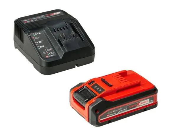 Einhell Power X-Change PLUS Starter Kit 18V mit 4.0Ah Akku & 3A Ladegerät