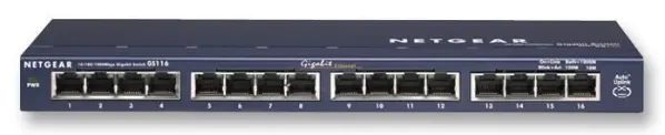 NETGEAR ProSafe Switch Gigabit no Gestionado de 16 Puertos