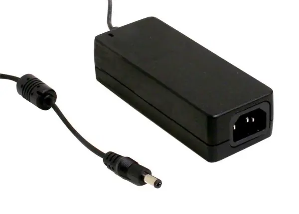 MEAN WELL - Soláthar Cumhachta Deisce 5V 5A 25W, IEC C14, Pluigín 2.1mm