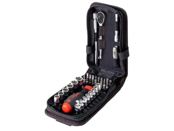 Wiha - 1/4 Zoll Nuss- und Bitsatz, 40-teilig
