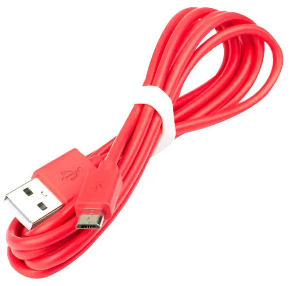 Pimoroni Flotilla Micro USB to USB Dock Lead, 150cm, Red