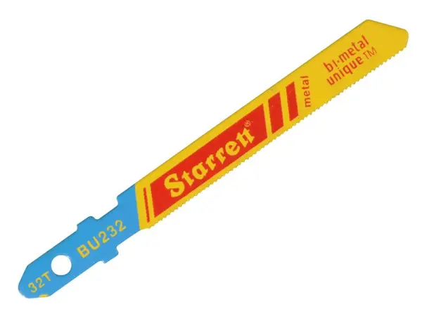 Lames de scie sauteuse Starrett BU232-5 pour métal, paquet de 5