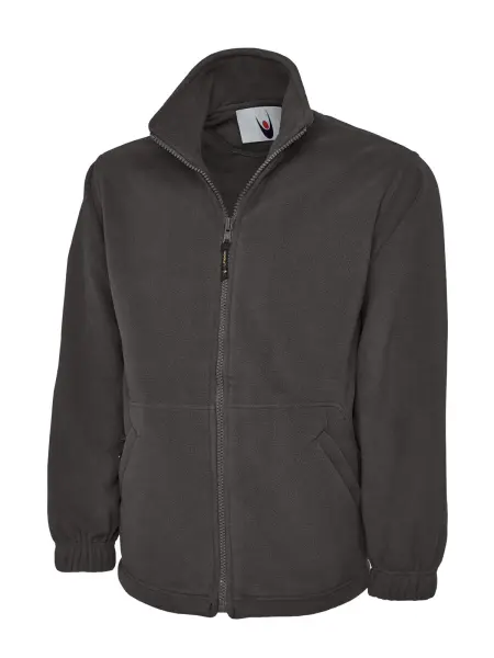 Uneek Premium Volle Rits Micro Fleece Jacket - Antraciet, 2XL