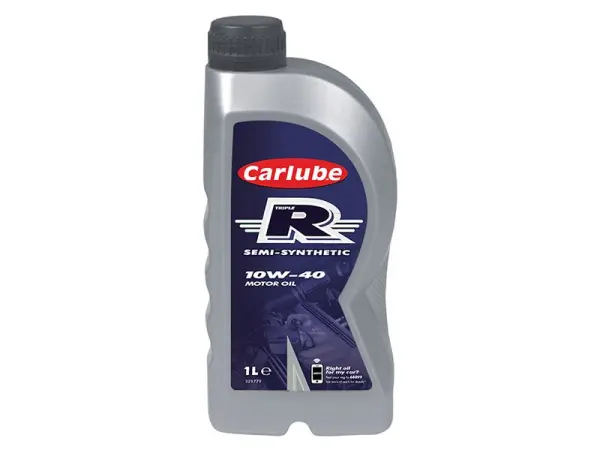 Carlube Olio Motore Triple R 10W-40 Semi-Sintetico, 1L