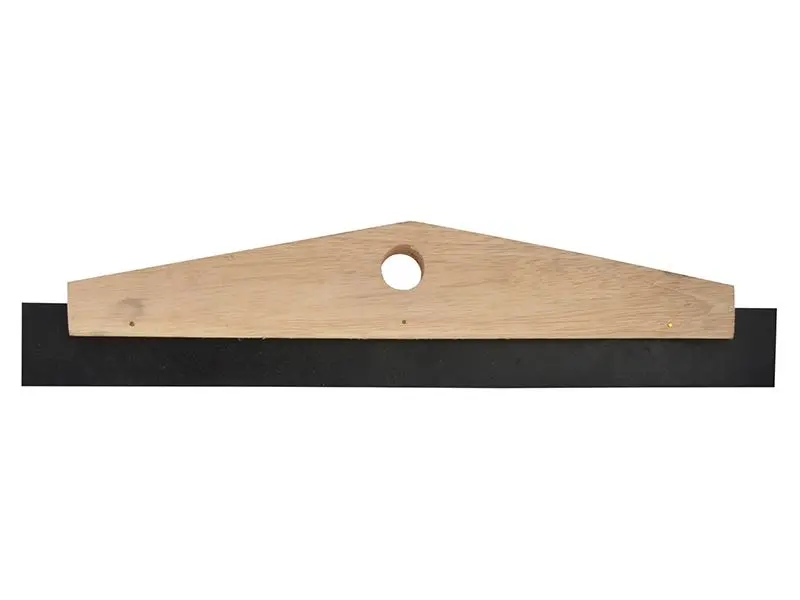 Faithfull Vloertrekker met Rubber Blad, 450mm (18in)