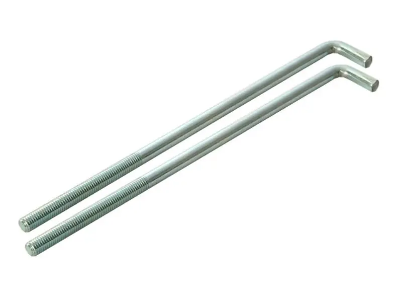 Faithfull Pernos para Perfiles de Exteriores - 230mm (Pack de 2)