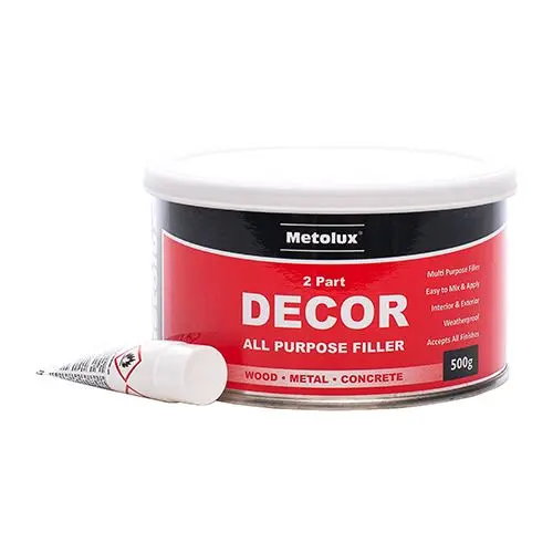 Metolux 2-Part Universal Decor Filler, Light Grey, 500g