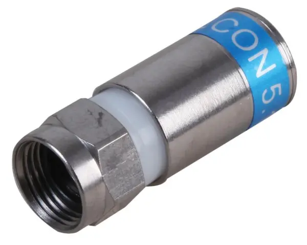 Connecteur de compression F WEBRO 75 Ohm, laiton