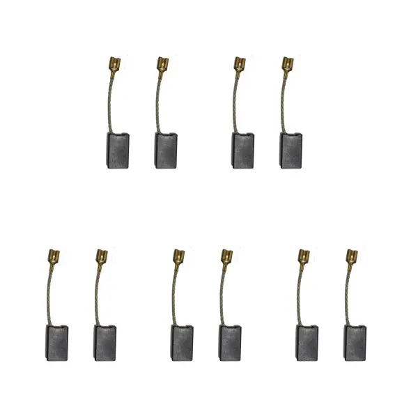 5 Sets of Bosch A25 Hammer-Drill Carbon Brushes (6.3x16x26mm)