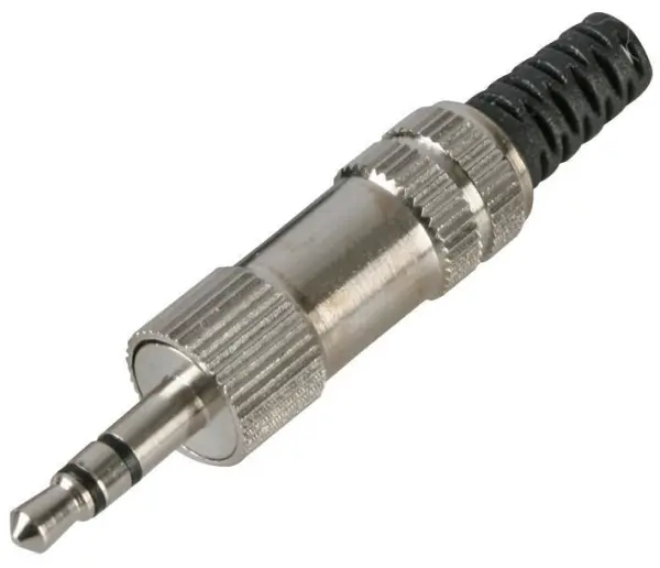 PRO SIGNAL 3.5mm Stereo Jack Plug, Nickel Plated