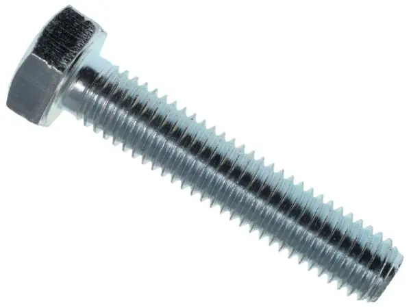 METALMATE® Śruby Dociskowe Wysokowytrzymałe Cynkowane M8 x 40mm (50 szt.)