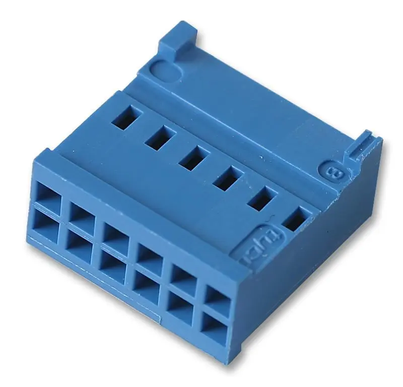TE Connectivity AMPMODU 281839-6 Crimp Housing, 12-Way, 2-Row