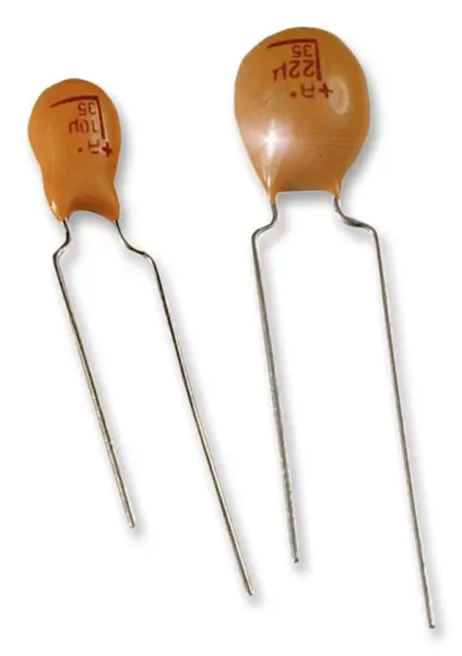 KYOCERA AVX Tantalum Capacitor, TAP Series, 10µF 25V, Radial, 5mm