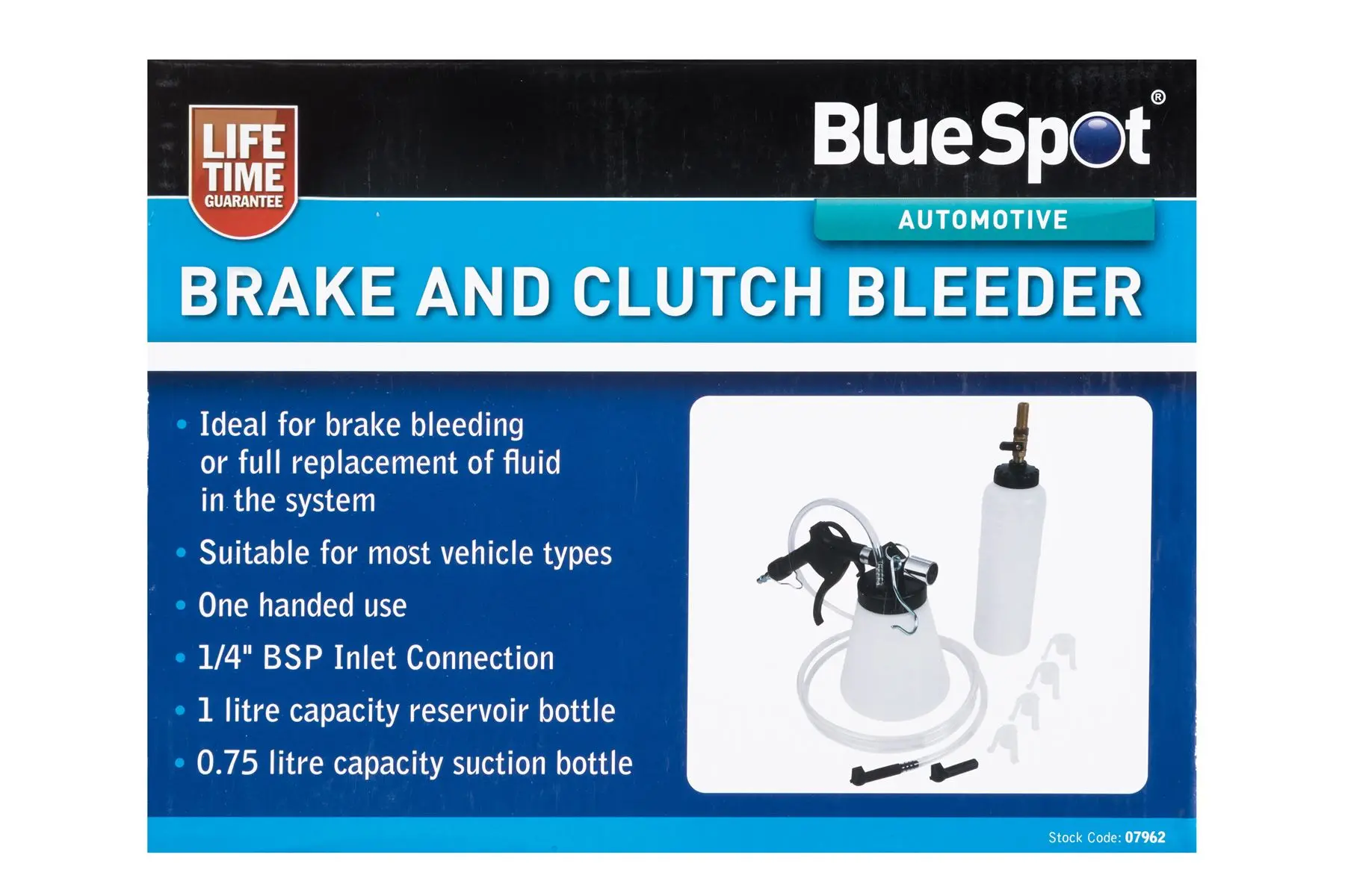 Blue Spot Kit de Sangria de Travões e Embreagem 1L