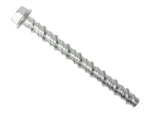 MasonMate Flangehex Concrete Screwbolt M6 x 75mm (Pack of 100)