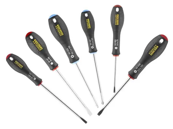 STANLEY FatMax Screwdriver Set, 6-Piece, Chrome Vanadium Steel