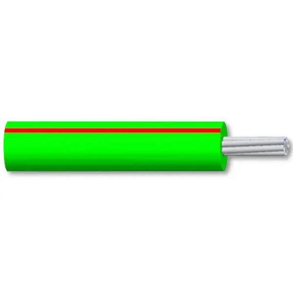 Equipment Wire 16/0.2mm Green/Red 100m