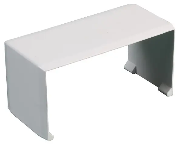 PRO POWER 100x50mm White PVCu Trunking Joint Cover