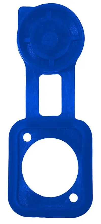 CLIFF CP299808 Junta de Estanqueidad con Tapa para Conector XLR, Azul