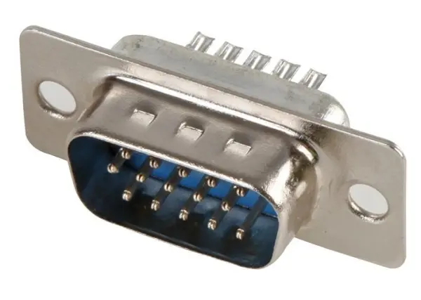 Connecteur D-Sub 15 broches HD PRO SIGNAL, sertissage par soudure, lot de 5