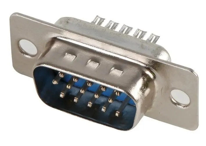 PRO SIGNAL 15-pinový HD D-Sub konektor, pájecí pouzdro, balení 5 ks
